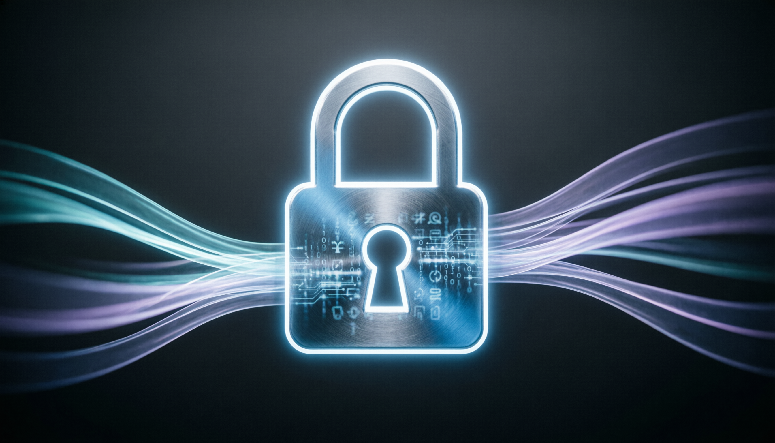 Security lock graphic